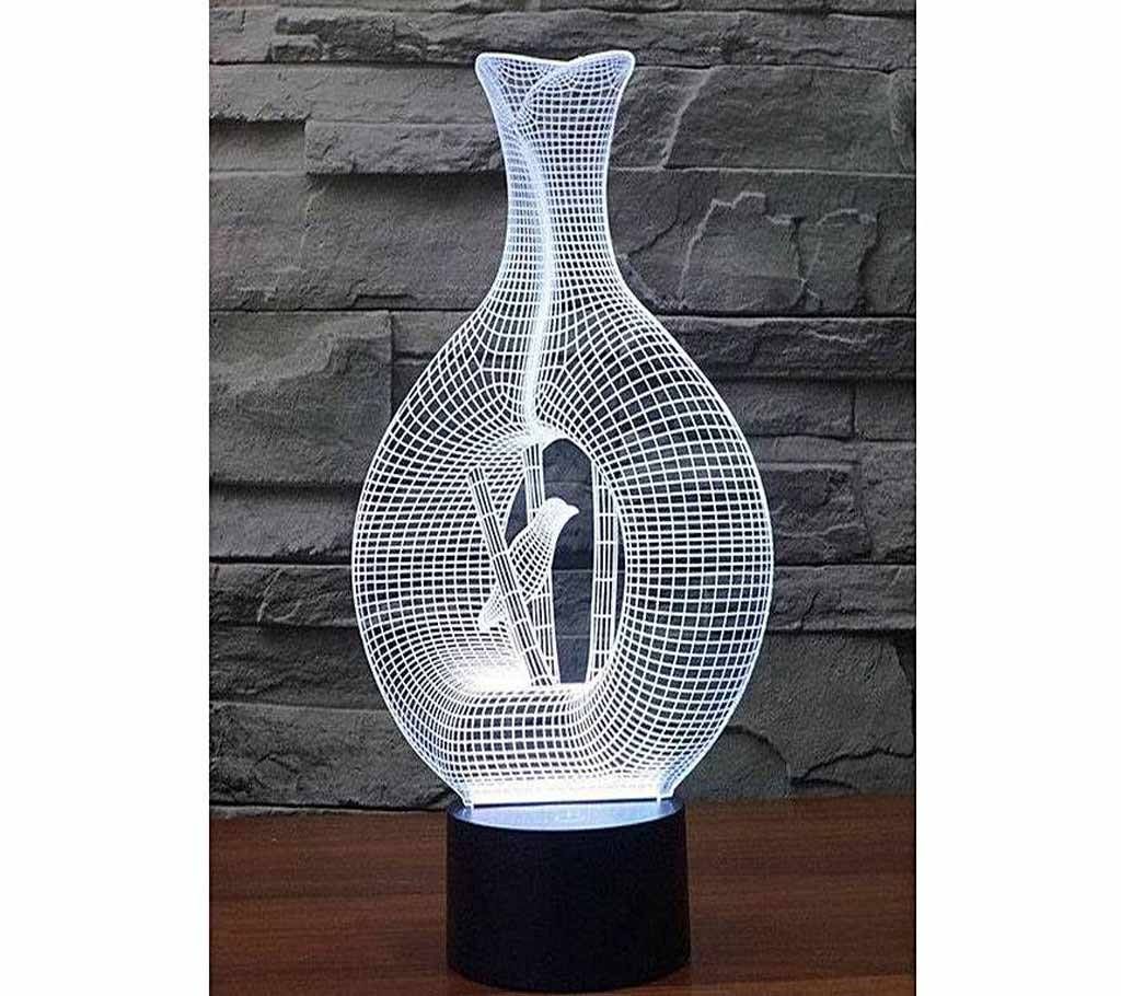Bird Vase- Creative 3d Visualization Lamp