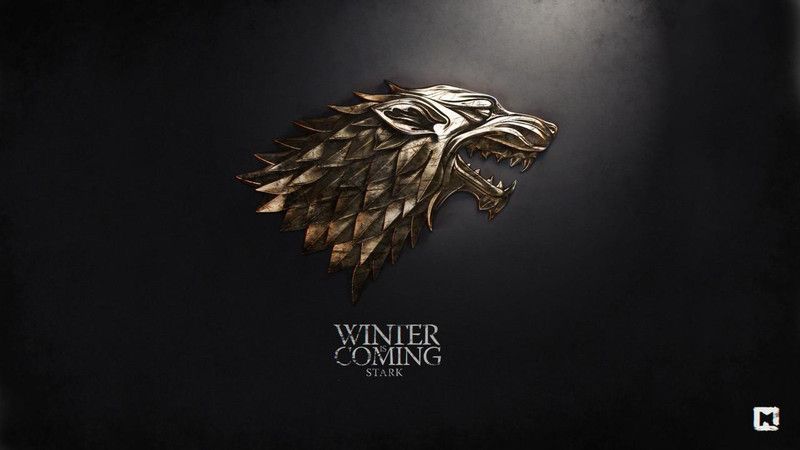 Wall Poster Game of Thrones sigils House Stark POSTER PRINT ON 13X19 INCHES 3D Poster  (13 inch X 19 inch, Rolled)