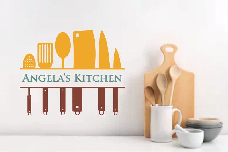 Decor Villa 58 cm Kitchen Wall Sticker Removable Sticker  (Pack of 1)