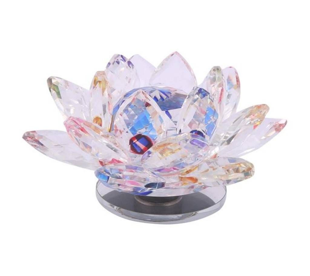 Crystal Candle Stand - Multicolor