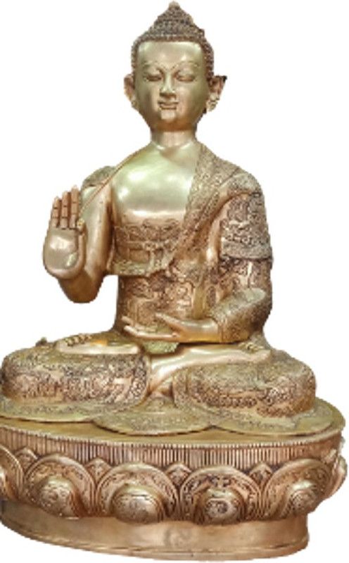 gurukru Decorative Showpiece - 200 cm  (Copper, Gold)