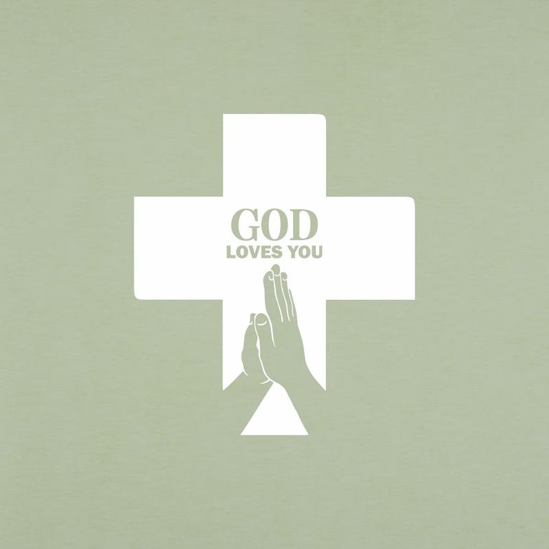 STICKER STUDIO 60 cm Sticker Studio"jesus"Wall Sticker & Decal (PVC Vinyl,60 x 53 cm) Removable Sticker  (Pack of 1)