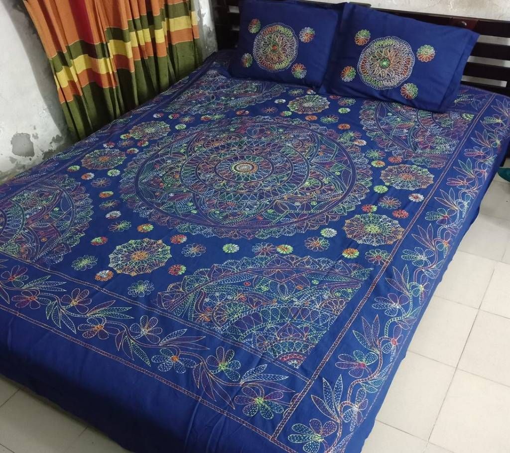 Nakshi bed sheet 