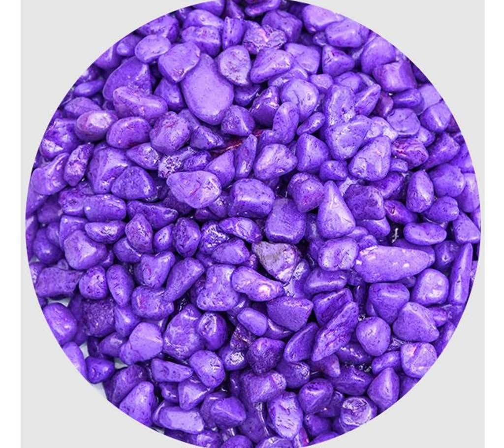 Purple pebbles