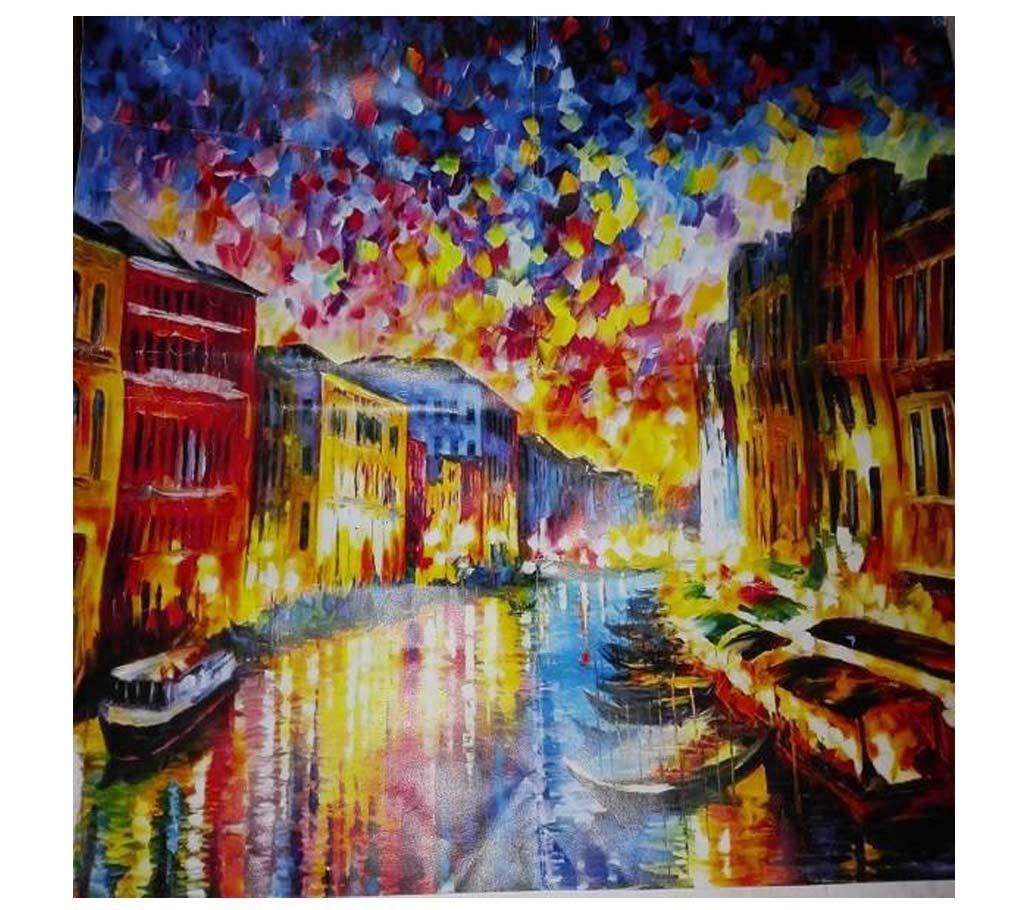 Grand Canal Venice painting by Salim Ahmed 
