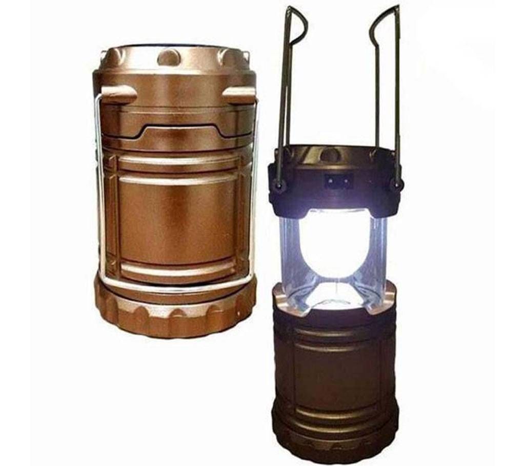 Solar rechargeable Camping lanter 2-in-1 Light