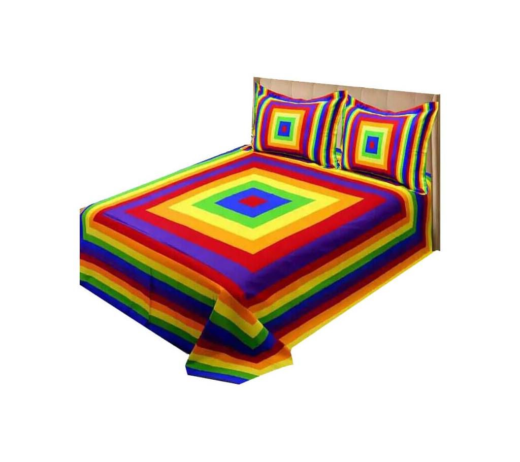 Cotton Double size Bed Sheet Set -102