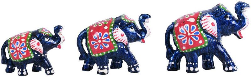MRB Decorative Showpiece - 9.5 cm  (Paper Mache, Multicolor)