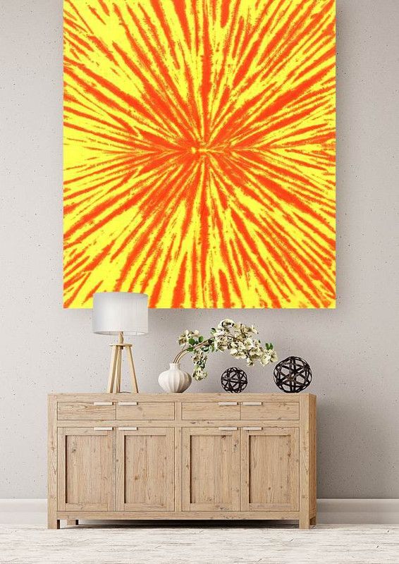 Handicraft-Palace Abstract TIe Dye Handmade Throw Indian Hippie Tapestry Art Tapestry  (Multicolor)
