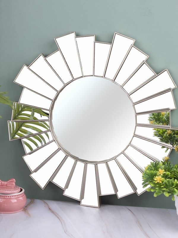 MARKET 99 WW10004350 Decorative Mirror  (Round)