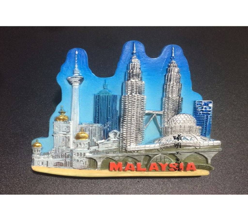 Malaysia 3D Decorative Refrigerator Magnetic