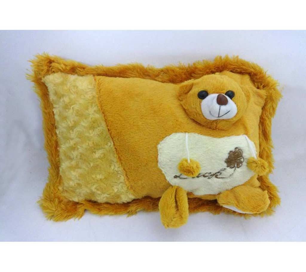 Light Brown Teddy Bear Pillow