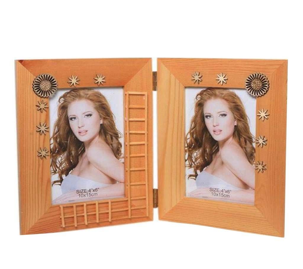 Brown Wooden Photo Frame - (4 x 6) Inch