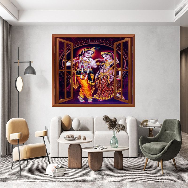 ROYAL Religious Multicolor Wallpaper  (61 cm x 46 cm)