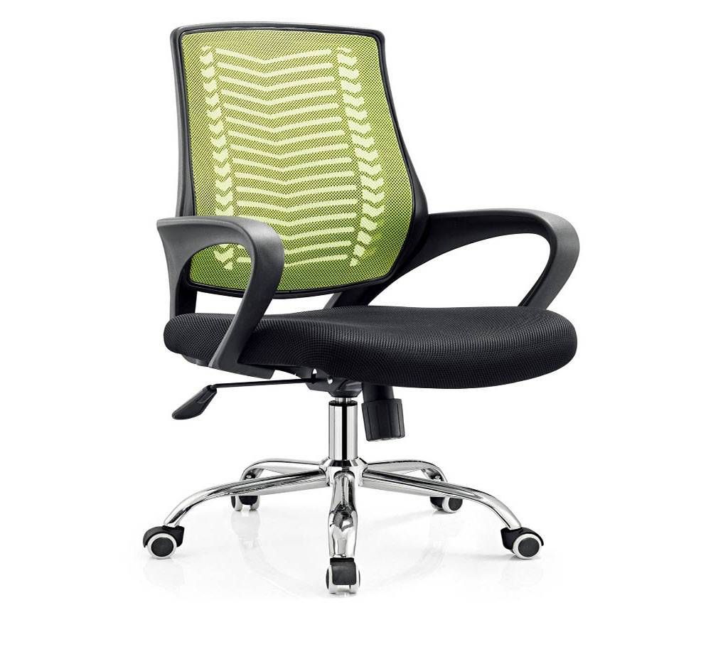 GE-009 Standard Executive Office Chair-Light Green&Black