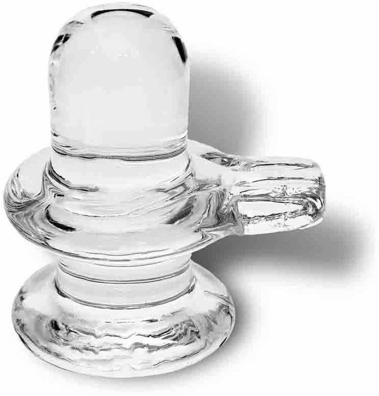 bath on Decorative Showpiece - 12 cm  (Crystal, White)