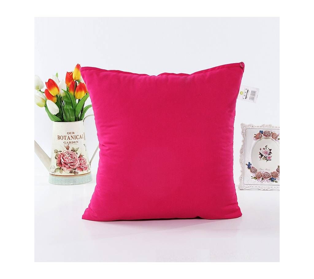 Pinkish color cushion cover