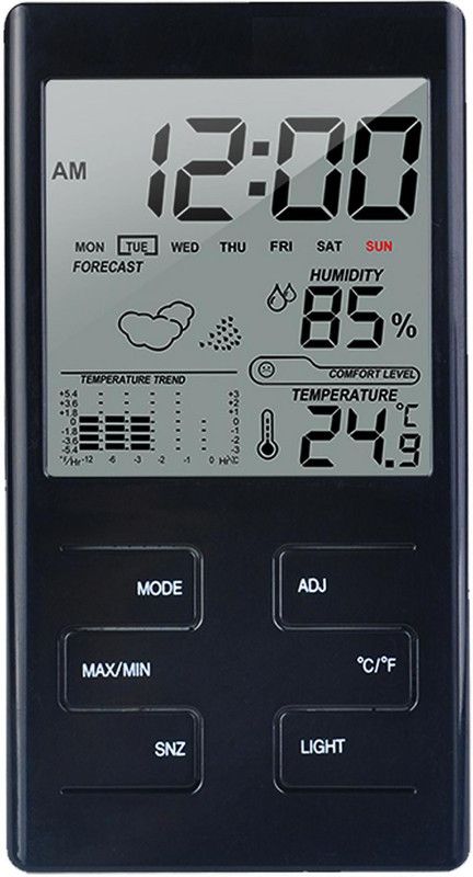 APTECHDEALS Digital Black Clock