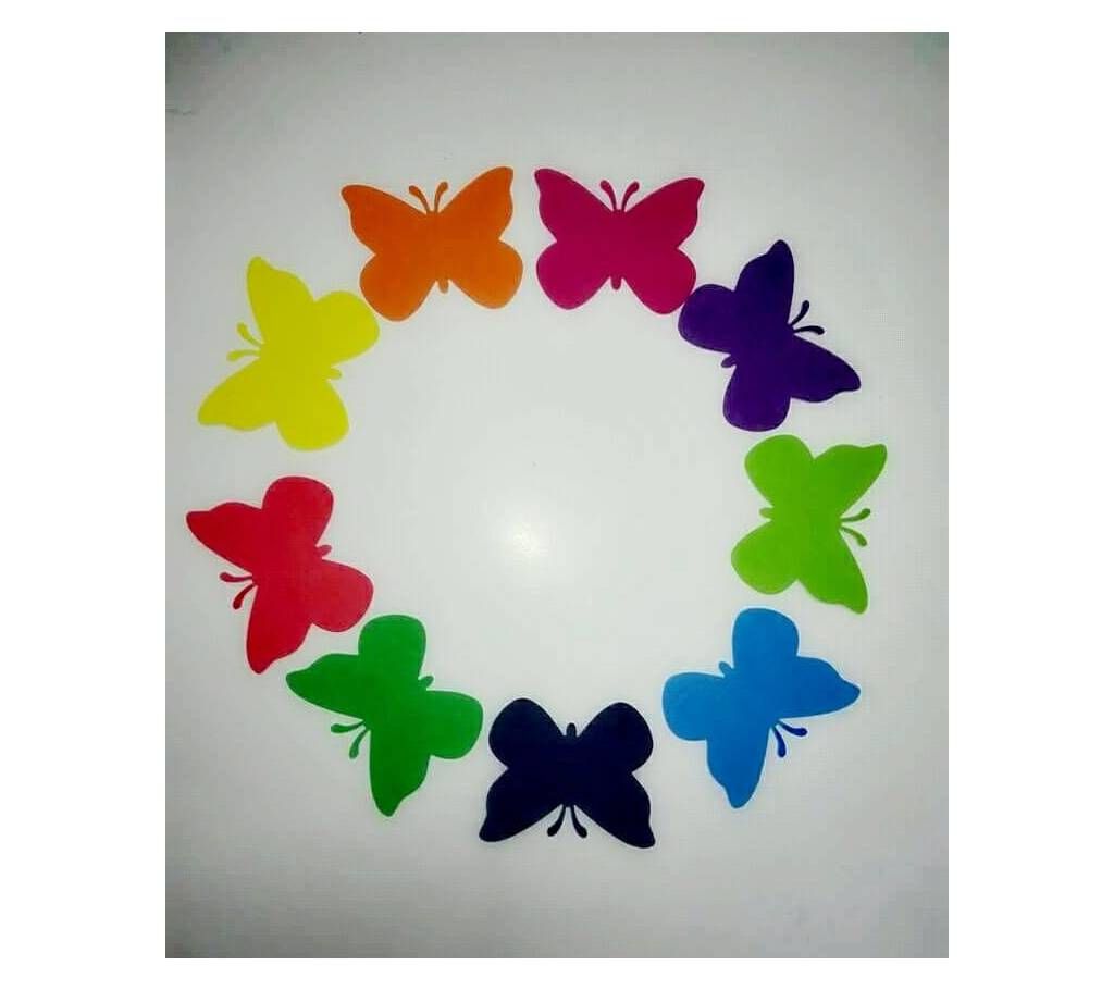 Multicolor butterfly - 50 pieces 