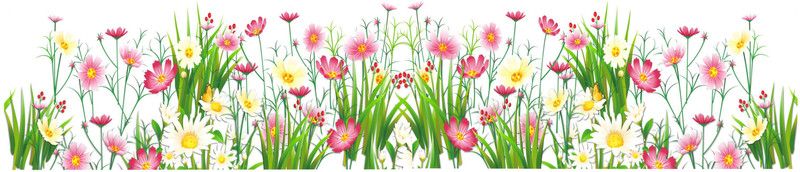 Stickers Mart 117 cm Flower Grass Removable Sticker  (Pack of 1)