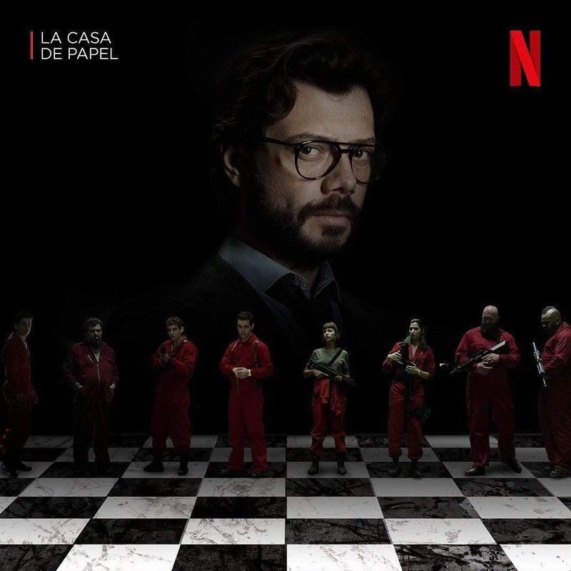 Money Heist Multicolour Photo Paper Print Poster Photographic Paper Photographic Paper  (18 inch X 12 inch)