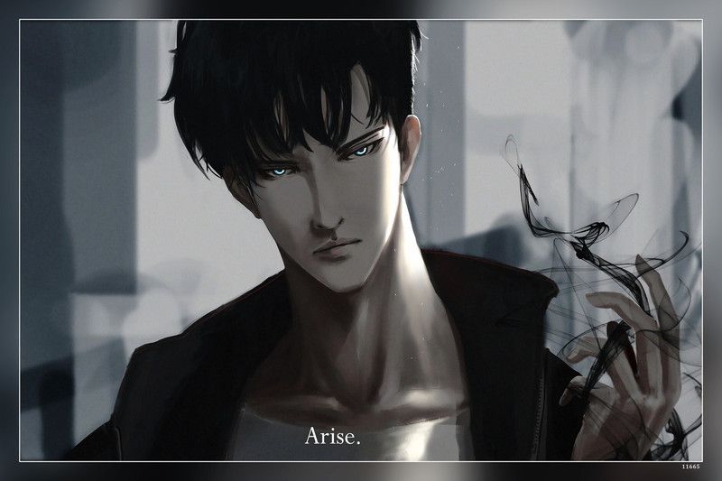 Sung Jin-Woo (Solo Leveling) Anime Matte Finish Poster Paper Print  (12 inch X 18 inch)