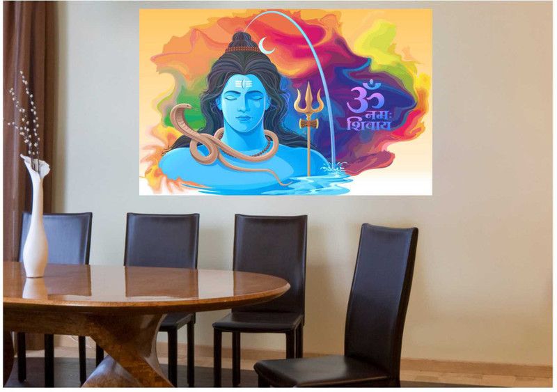 sudrashya SHIVAY Canvas 24 inch x 36 inch Painting  (Without Frame)