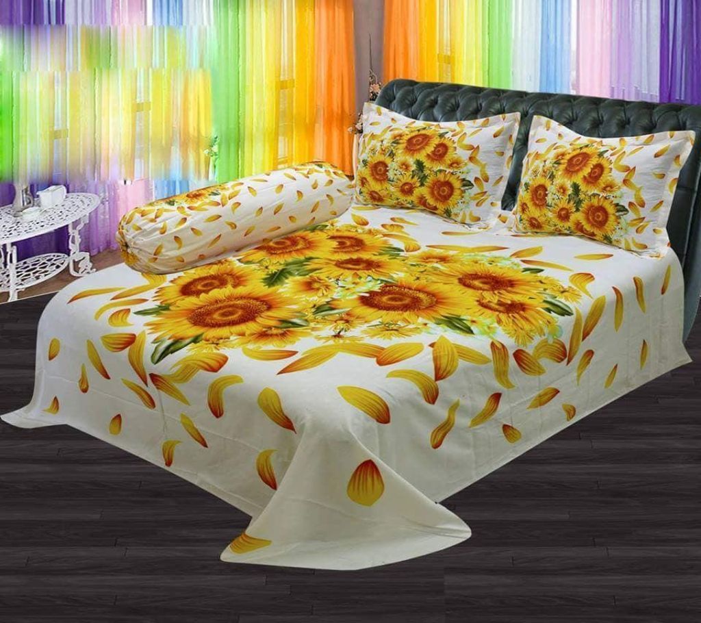 King Size 100% Cotton Bed Sheet