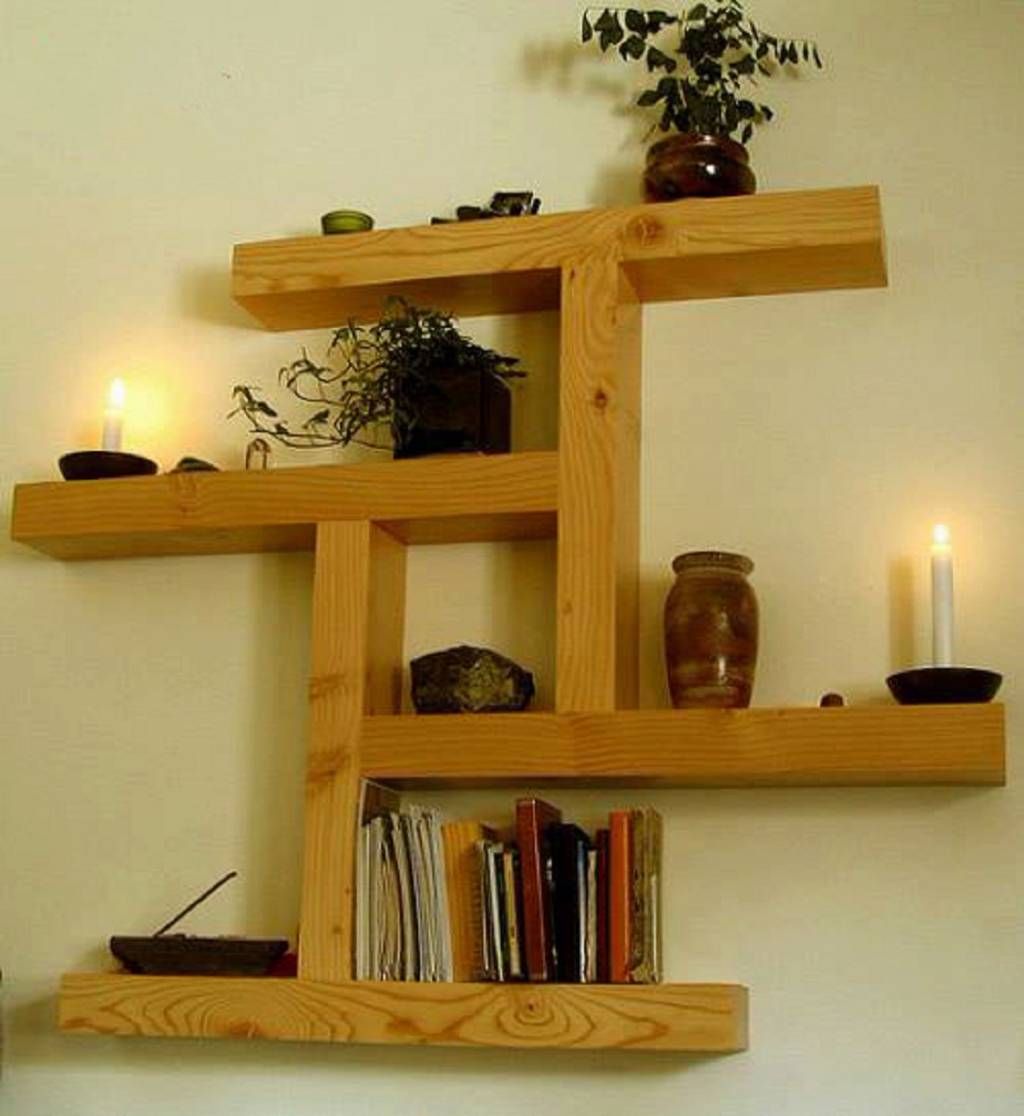 zigzag Hanging Shelf