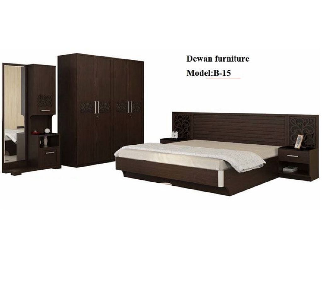 Bed, Almira & Dressing Table Set