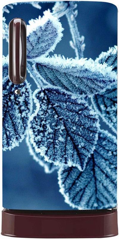ADVAIT DESIGNS 60 cm 3d Frizzy Tree Leaf Self Adhesive Vinyl Sticker Fridge wrap Decorative Sticker (PVC Vinyl Covering Area 60cm X 160cm ) Self Adhesive Sticker  (Pack of 1)
