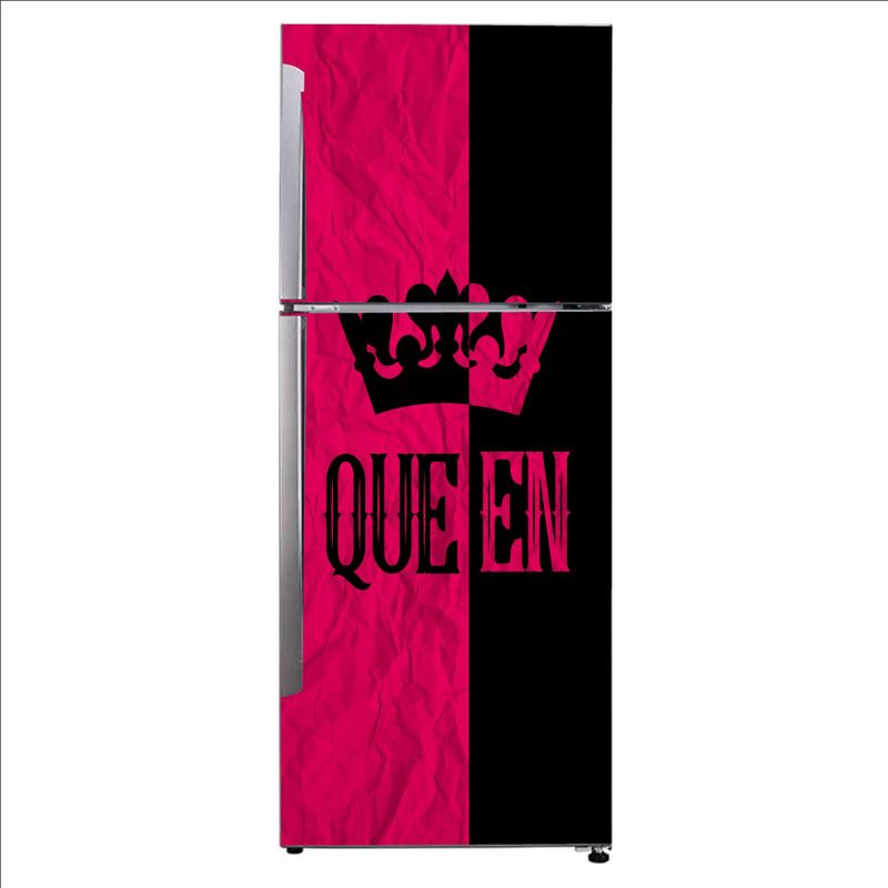 Advait Designs 60 cm Advait Designs Decorative queen poster paper sleeve Exta Large Sticker For Fridge Décor Self Adhesive Sticker  (Pack of 1)