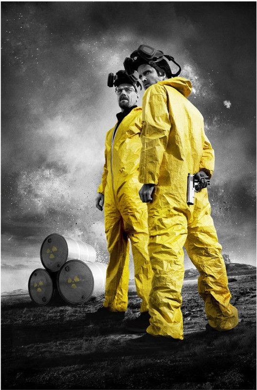 Breaking BAD Is American Maxi Origins Jumbo Medium Size Painting Poster Waterproof Canvas print art For Home Decor,Office, Hall,Living Room, Bedroom (12inch x 18 inch, Rolled ) Paper Print  (18 inch X 12 inch, 1 Rolled poster)