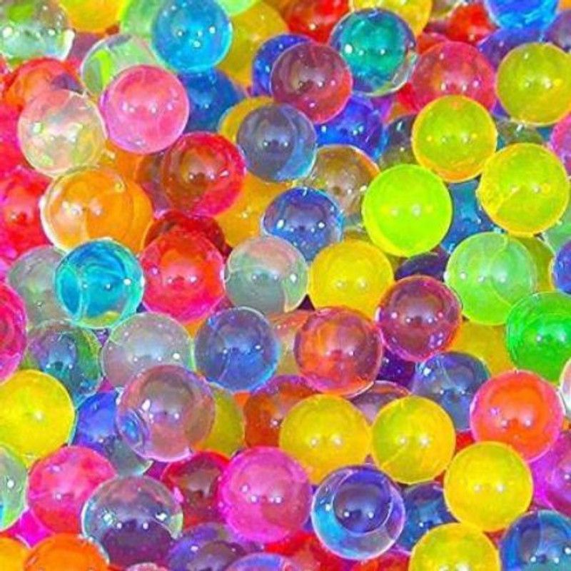 Bellveen 30 Bags Colorful water jelly Ball Vase Filler  (Vase Filler, Home Decoration, Flower Plant Decoration)