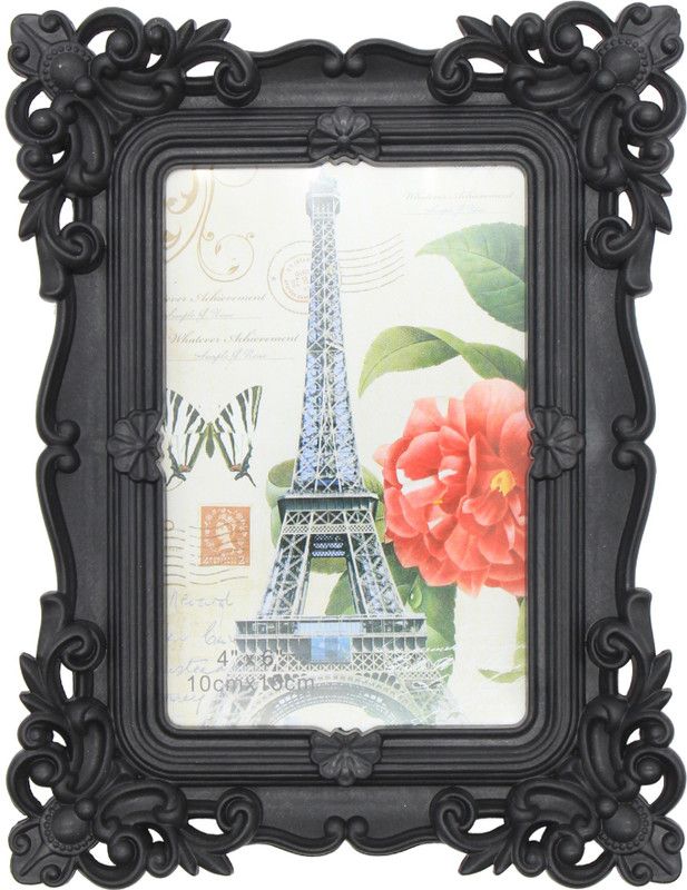 A Vintage Affair Polymer Personalized, Customized Gift Best Friends Reel Photo Collage gift for Friends, BFF with Frame, Birthday Gift,Anniversary Gift Table  (Black, 1 Photo(s), 10 x 15 cm)