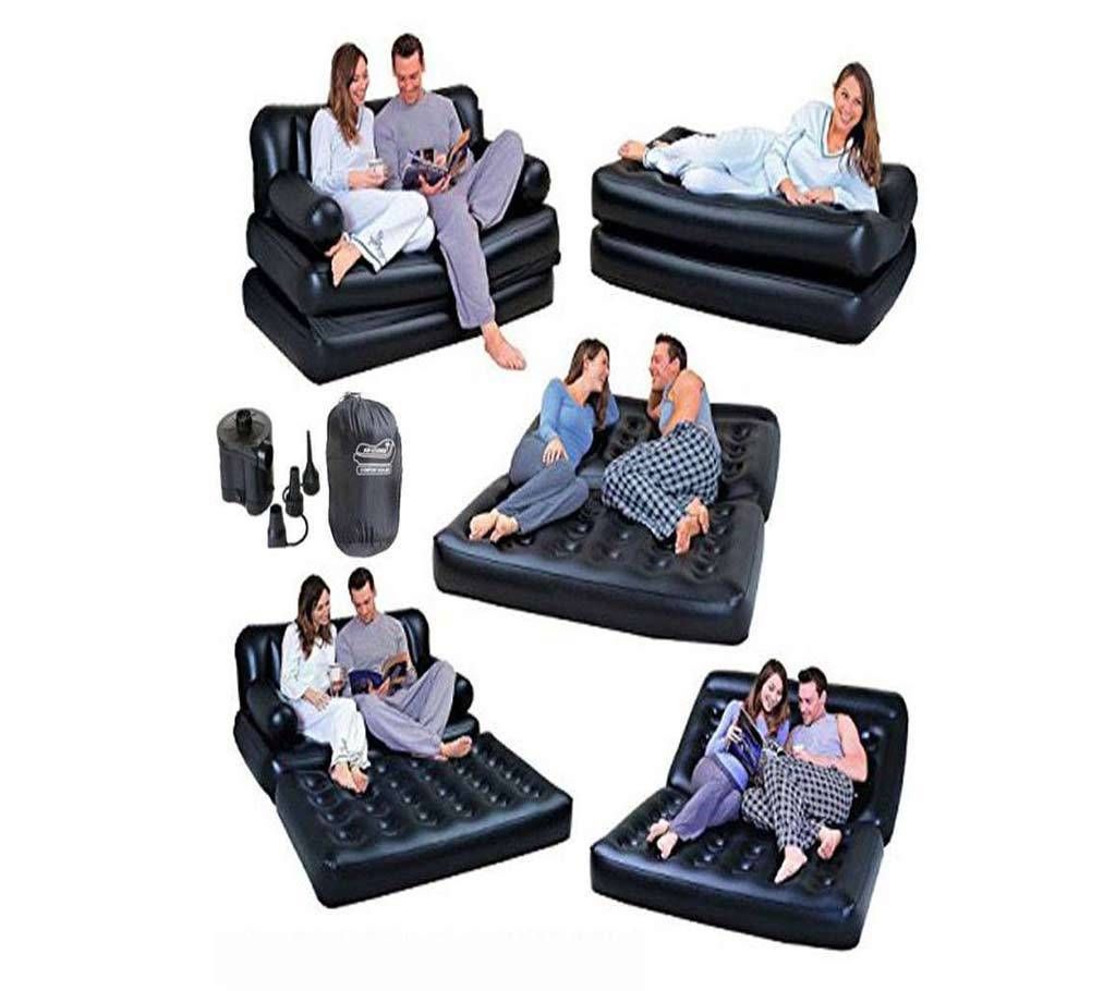 5 in 1 air sofa bed.with Pump free