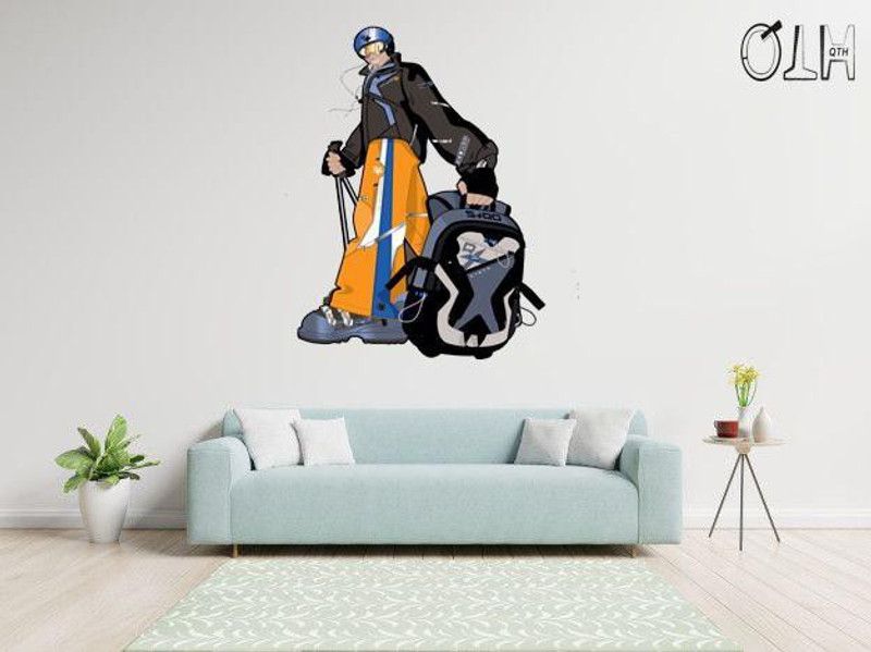 qth Adventure Multicolor Wallpaper  (50 cm x 70 cm)