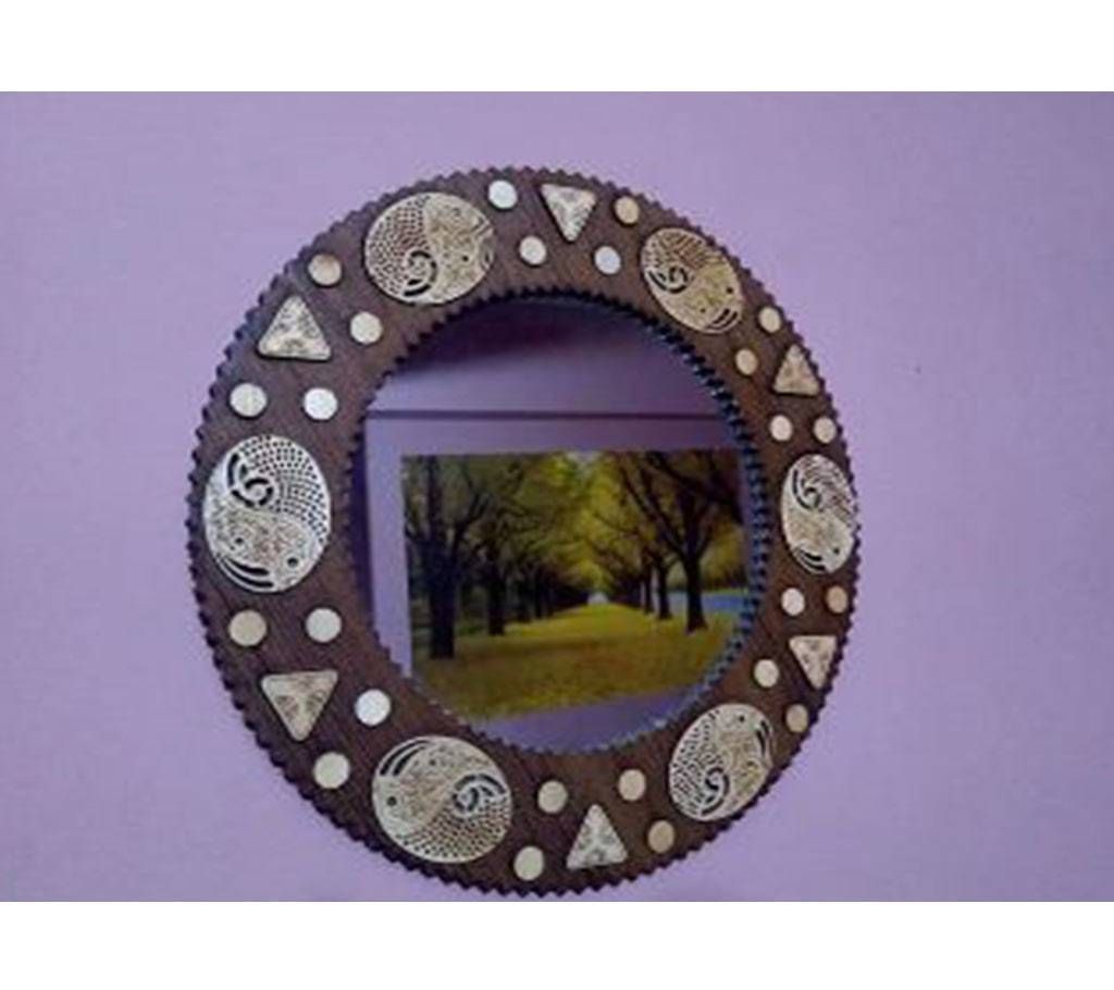 Wooden Made Wall Mirror