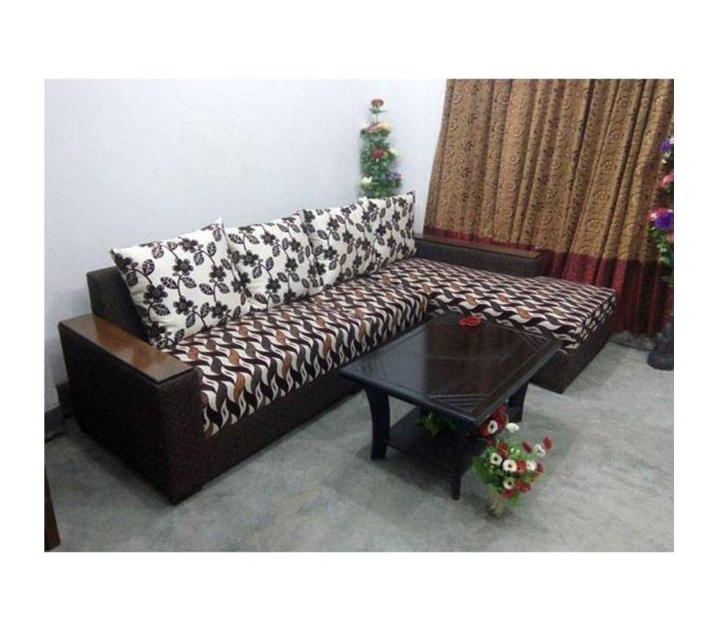 L- Shape Sofa set (2+1+ডিভান) + Center Table