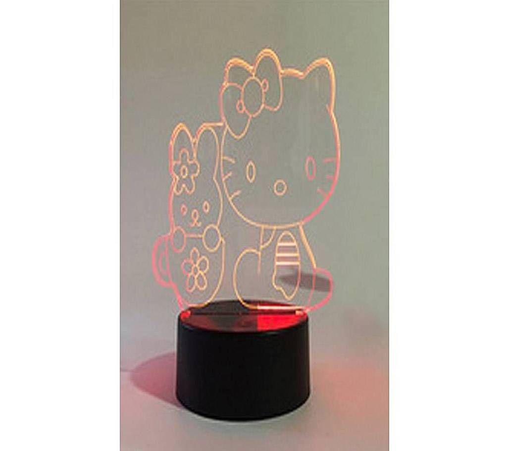 Hello Kitty- Creative 3d Visualization Lamp