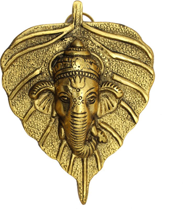 Pinkcity Forever Decorative Showpiece - 14 cm  (Metal, Gold)