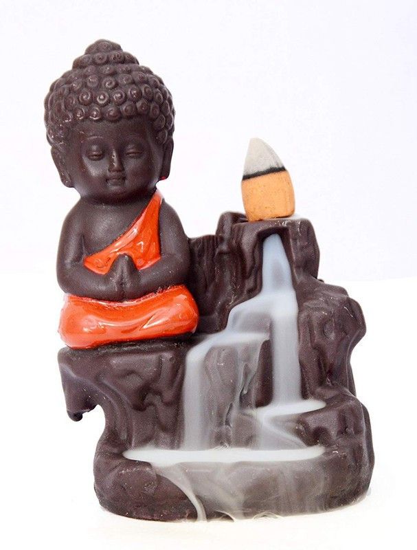 GYNKY Decorative Showpiece - 11.5 cm  (Polyresin, Red, Black)