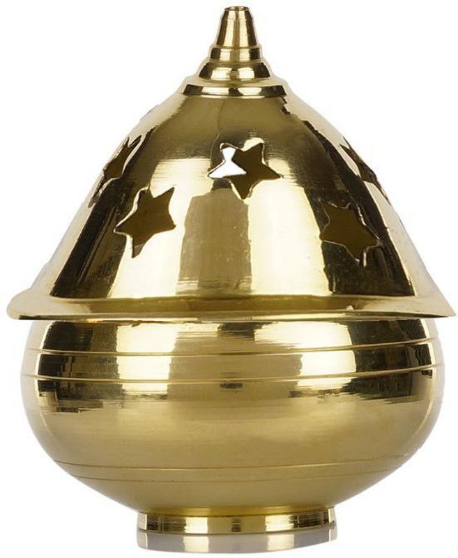 SH RETAIL Brass Table Diya Set  (Height: 10 inch)