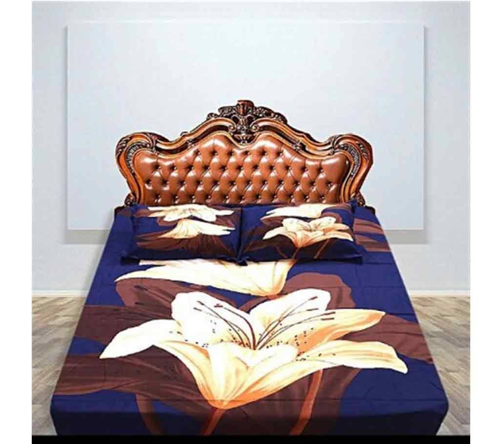 Home Tex Double Size Cotton Bedsheet Set