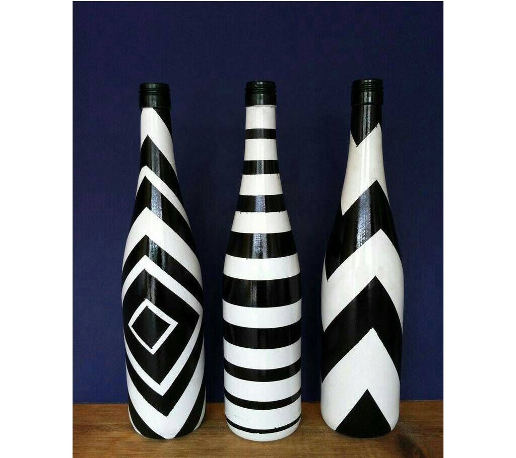 Creative Bottle Glass painting