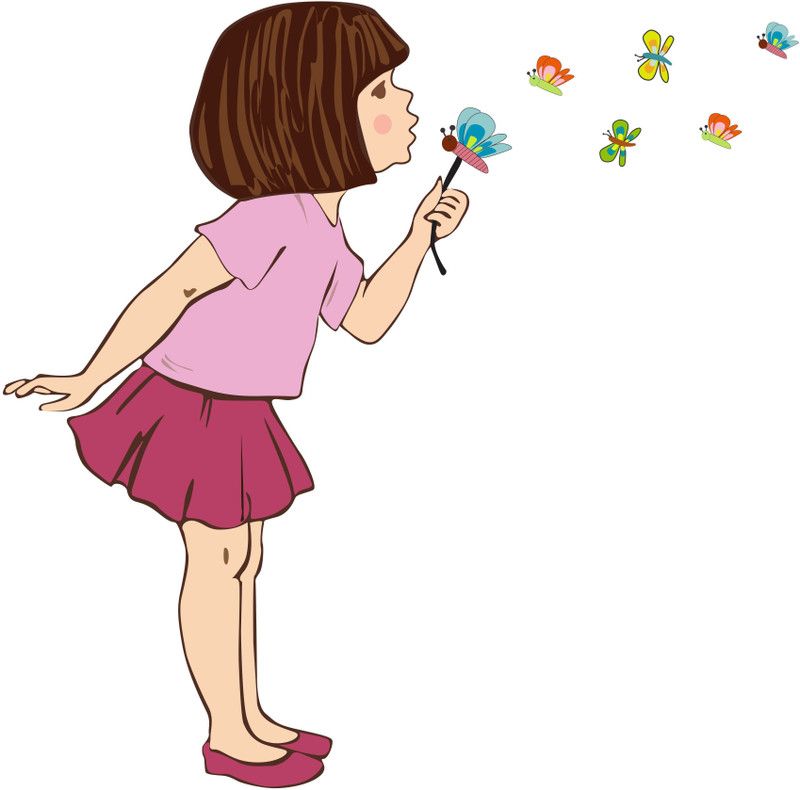 WALL STICKER 50 cm GNWD175 Self Adhesive Sticker  (Pack of 1)