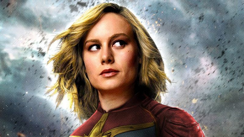 Avenger Captain Marvel Multicolour Photo Paper Print Poster Photographic Paper Photographic Paper  (12 inch X 18 inch, Rolled)