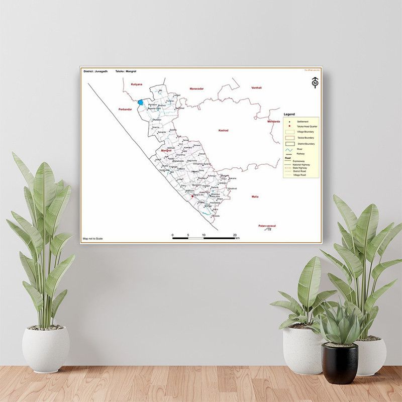BRITISH TERMINAL 60 cm Junagadh DISTRICT Mangrol TALUKA Self Adhesive Sticker  (Pack of 1)