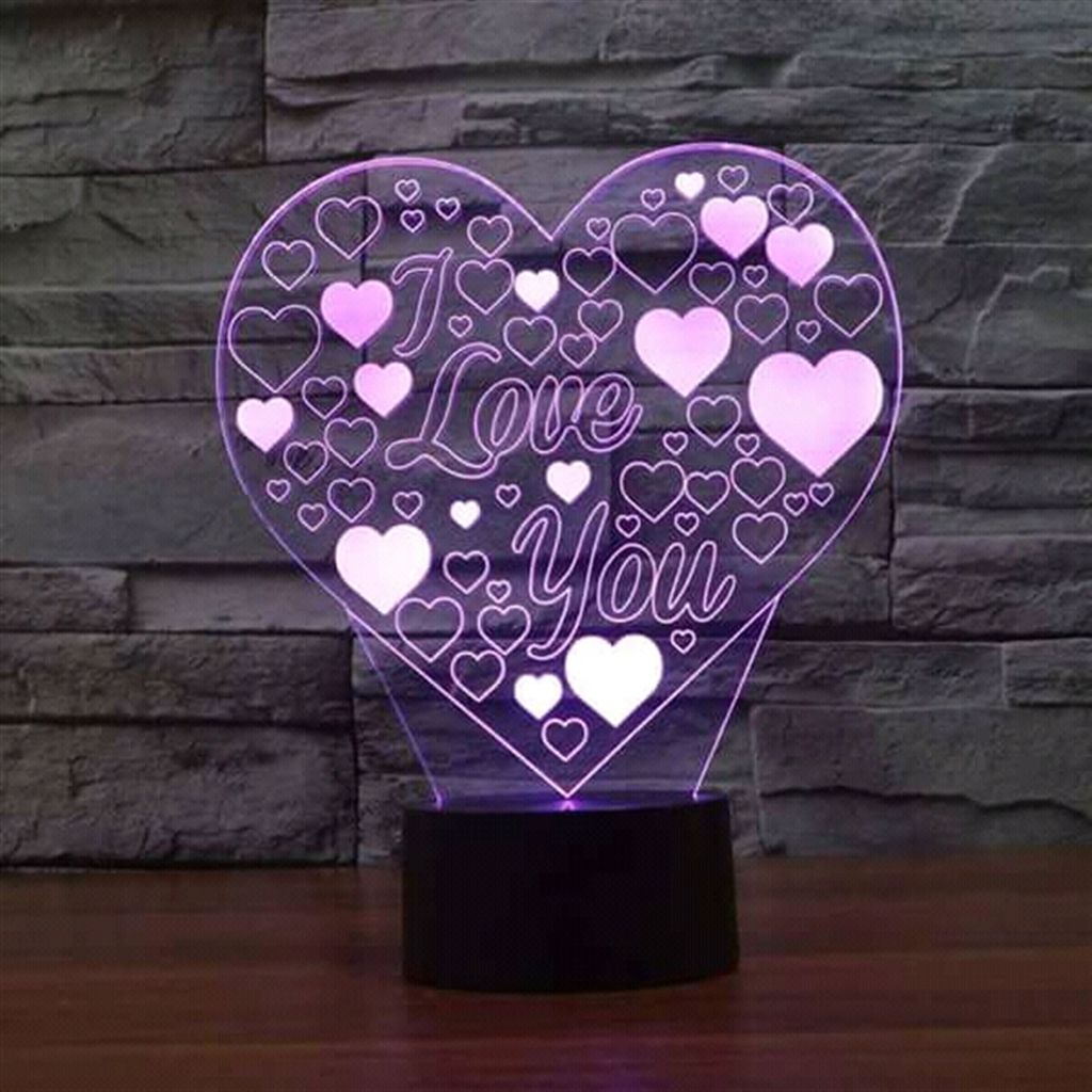Love Remote Control Lamp