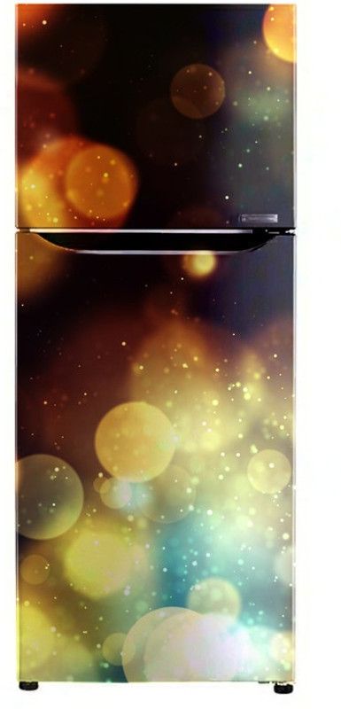 Advait Designs 60 cm Advait Designs abstract dots boke light wallpaper poster Adhesive Vinyl sticker fridge wrap decorative sticker (pvc vinyl covering area 60cm X 160cm ) Self Adhesive Sticker  (Pack of 1)